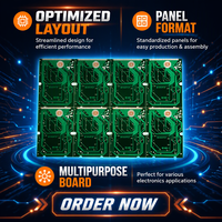 Feinuo PCB en cuivre personnalisé simple face 94HB 1,6 mm 25 µm finition de surface OSP pour prototypage, alarmes, jouets électroniques, télécommandes 0,2 mm