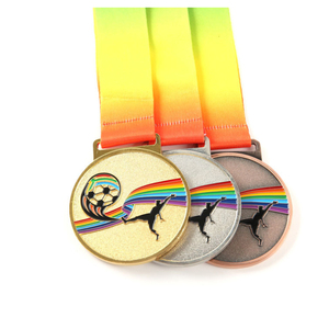 Médailles personnalisées en métal gravables avec ruban, fabriquées en usine pour le carnaval miraculeux - Product Image 4