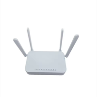 JUQU F900V XPON GPON ONU 4GE+2USB Dual Band 2.4G+5.8G WiFi ONT Modem Didukung OMCI untuk FTTH Telecom