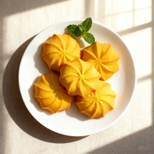 Biscotti Natalizi al Burro 260g Gusto Dolce Confezione Regalo Personalizzata in Latta Imballaggio per Esportazione Tipo Wafer Zuccherato - Product Image 2