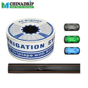 Chinadrip irrigation pressure compensation drip tape pipe line fitting system for agriculture