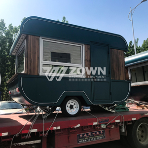 All In One Mobile Kitchen <b>Trailer</b> Multifunctional Food Cart for Full Menu Business - Product Image 2