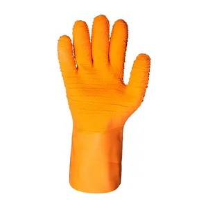 Guanto Juba - ING16800 7/S Fisherman - Colore: Arancione - Industria della pesca. Industria alimentare. Lavorazione alimentare. - Product Image 2