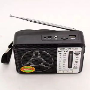 Radio Portátil AM/FM con USB y TF, Excelente Recepción, Funciona con Batería y Corriente Alterna, Altavoz Grande, Perilla de Sintonización Grande, Dial Nítido - Product Image 5