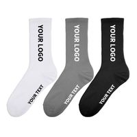 Chaussettes de cyclisme en coton antidérapantes personnalisées pour hommes, idéales pour le VTT, vente en gros