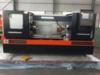 Torno de Roscado de Tubos CNC de Cama Plana Horizontal de un Solo Husillo para Trabajo Pesado QK1344 con Mandril Hidráulico de 130 mm de Diámetro Pasante