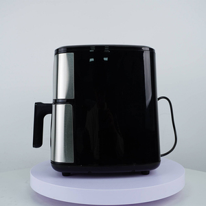 Four à air chaud multifonctionnel 5,5 L avec 8 programmes de cuisson numériques, rôtissoire carrée, déshydrateur, cuisinière sans huile, grille-pain - Product Image 2