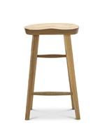Tabouret de bar commercial robuste sans dossier en bois de frêne blanc moderne pour bar à domicile, îlot de cuisine, pub, café, restaurant