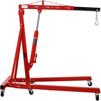 Grue de levage pliable 2T pour moteur, élévateur de moteur de voiture portable, grue de levage pour garage et entretien de véhicules – Vente directe usine