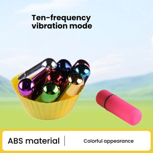 Мини-вибратор для мастурбации с круглой головкой, разноцветный, для женской мастурбации, вибратор-яйцо, AV-стик - Product Image 1