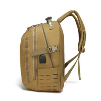 Sac à dos imperméable de style militaire avec grande capacité et logo personnalisé pour le camping, la randonnée et les aventures en plein air