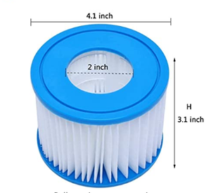 Cartucho de repuesto de <span class=keywords><strong>bomba</strong></span> de filtro de Spa de alta calidad tipo VI Saluspa bañera de hidromasaje para cartuchos de filtro de piscina Bestways Colemen tipo VI - Product Image 2