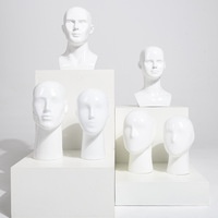 Maniquí de Alta Calidad, Práctico y Personalizable, Cabeza de Modelo Decorativa, Resistente y con Curvas, para Centro Comercial