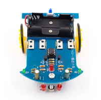 Ligne de suivi intelligente, Kit de Suite de voiture intelligente, bricolage, At89c2051 51 Mcu, pièce Automobile, D2-2