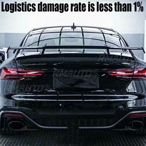 สปอยเลอร์หลังคาด้านหลังสปอยเลอร์, ปีกแยกเหมาะสำหรับ AudiA3 A4 A5 A8 R8 RS3 RS7 RS5หลังห้องเก็บสัมภาระด้านหลังริมฝีปากสปอยเลอร์หลังคาด้านหลัง - Product Image 2