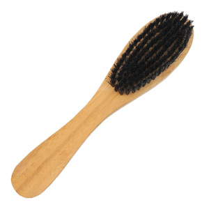Cepillo para ropa de doble cara con mango de bambú y cerdas suaves para eliminar el polvo de la ropa - Product Image 2
