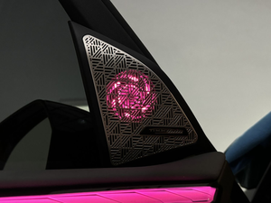 Ensemble dynamique Rainbow Symphony de huit pièces, couvre-haut-parleurs lumineux, lumière ambiante pour <span class=keywords><strong>BMW</strong></span> X3 (2025-) - Product Image 4