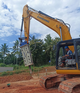 หัวเจาะไฮดรอลิกสำหรับรถขุด EC210 CAT320 CAT330 R210 ZX200 PC200 สำหรับทำลายหิน - Product Image 4