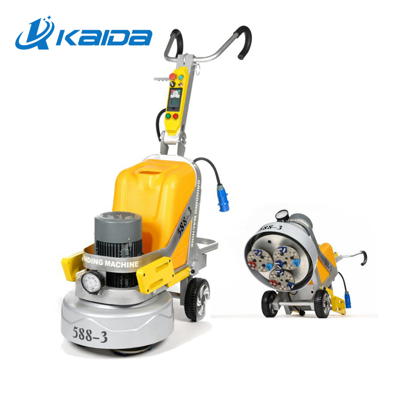 KAIDA 220v50hz эпоксидный пол бетонный сердечник шлифовальный станок