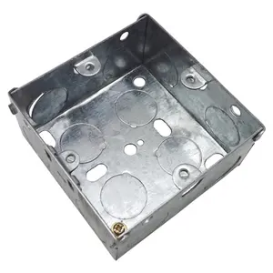 junction box BS4662 switch brass box lower price 3*3 3*6 handy gi box