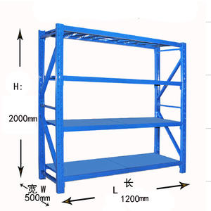 Estantería de Almacenamiento de Acero Resistente - Estantería Industrial para Almacén, Estante Ajustable, Alta Capacidad de Carga - Product Image 3