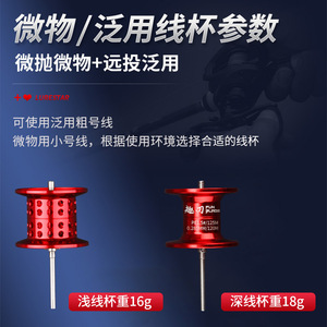 Carrete de Pesca Guangwei Fun Blade, Aleación de Aluminio, 11+1 Rodamientos, Carrete para Pesca de Cabeza de Serpiente - Product Image 5