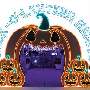 Farol Decorativo de Calabaza con Temática de Halloween, Colorido, para Exteriores, Personalizable en Color y Tamaño, Resistente al Agua, Funciona con Pilas - Product Image 1