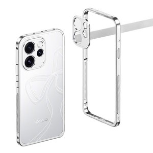 เคสกรอบกันชนโลหะสำหรับออปโป้ รีโน 15 โกลบอล รีโน 15 โปรหัวเข็มขัดรูปม้าน้ำฝาครอบกันกระแทก - Product Image 1
