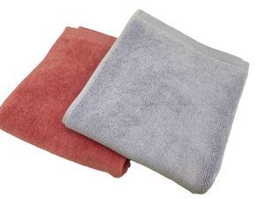 Ensemble de serviettes en coton uni de couleur unie, fabriqué à Guangdong, prix raisonnable, tissage durable, idéal pour le bain et les voyages - Product Image 4