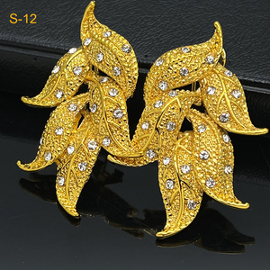 Custom Luxury Glod Plated 2025 Fashion Trendy Designer Buckle Necklaces for Women <strong>Wholesale</strong> <strong>China</strong> Wedding <strong>Jewelry</strong> Set - Product Image 4