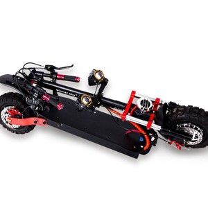 Patinete Eléctrico Plegable de Dos Ruedas y 11 Pulgadas, 1200W, Doble Motor, Batería de Litio, Capacidad de 200 kg para Adultos, LX-K6, Diseño de Doble Motor para Mayor Rendimiento - Product Image 5