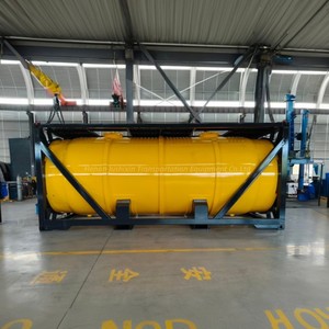Conteneur-citerne ISO en acier au carbone de 20 pieds (20 m³) pour l'aspiration des eaux usées et le traitement de l'eau – Approvisionnement direct usine - Product Image 3