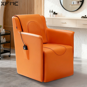 XFMC fauteuils en cuir italien multi-usages salon dossier électrique siège Vibration Massage loisirs chaise de barbier pour Salon - Product Image 5