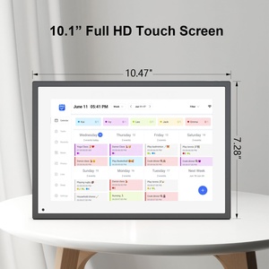 Planificateur mural numérique 10,1 pouces, calendrier et tableau des tâches, écran tactile interactif intelligent pour les horaires familiaux, Hearth - Product Image 2