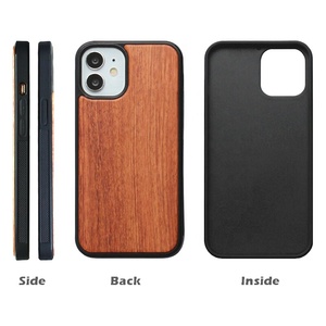 Custodia in legno massello naturale per <span class=keywords><strong>iPhone</strong></span> XS <span class=keywords><strong>XR</strong></span> 11 12 13 14 15 16 17 Pro Max 16e bambù bianco acero noce ciliegio palissandro <span class=keywords><strong>Cover</strong></span> per telefono - Product Image 2
