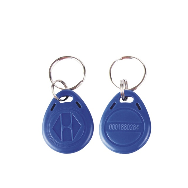 Customized Access Control Rfid Chip Keyfob Abs Key Fob Keychain