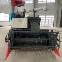 Moissonneuse-batteuse multifonctionnelle pour la récolte du riz, du blé, du colza, du manioc et des céréales, largeur de travail de 2000 mm, moteur de 90 à 120 CV