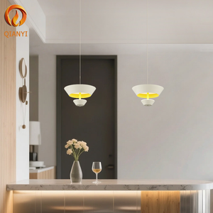 Lampadario Nordico Postmoderno in Alluminio per Sala da Pranzo, Semplice e Minimalista per Camera da Letto, Soggiorno e Ristorante - Product Image 2