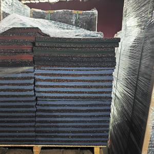 उच्च घनत्व रंगीन आउटडोर चलने वाले वॉकवे स्कूल खेल का मैदान एएसपी जिम रबर फर्श मैट टाइल्स - Product Image 3