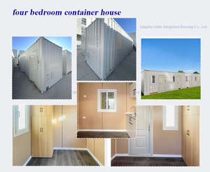 Maison en conteneur préfabriquée de luxe 12m Solution de vie <span class=keywords><strong>premium</strong></span> 4 pièces pour villas haut de gamme et bureaux - Product Image 2