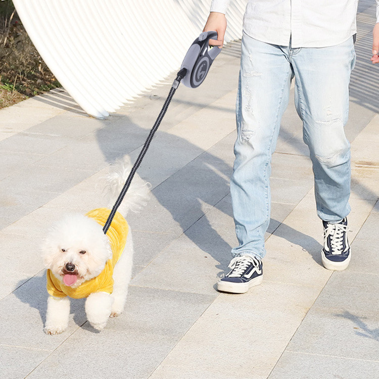 Manufacturer Durable Extendable Pet Leash Rope Abs Retractable Pet Training Dog Rope Leash