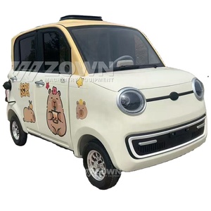 4 posti cinese Mini fornitore di auto elettriche della cina Mini EV auto con motore a corrente continua di alta qualità auto elettriche per adulti - Product Image 4