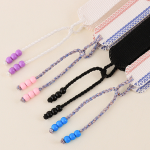 Pulsera <span class=keywords><strong>de</strong></span> Moda Bordada a Mano <span class=keywords><strong>de</strong></span> Poliéster Tejido al por Mayor, con Logotipo Personalizado, Unisex, Ajustable, con Letras Tejidas, para <span class=keywords><strong>San</strong></span> <span class=keywords><strong>Valentín</strong></span> y <span class=keywords><strong>Amistad</strong></span> - Product Image 3