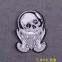Nouvelle arrivée dessin animé Blue Eye Street Fashion Series repassage patch brodé pour coudre des vêtements chapeau jean