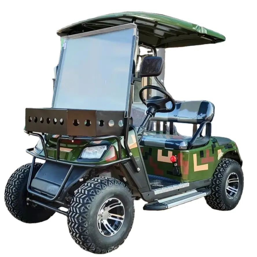 Nieuwe Li-Ion Batterij Werkende Bluetooth Verbinding Trolley Elektrische Golfkar Afstandsbediening Golfkarretje