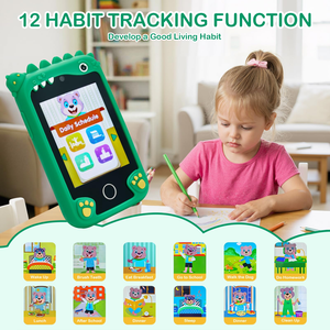 Kamera Digital Mainan Anak dengan Kamera Ganda, Layar Sentuh, Perekam Musik, Permainan Edukasi, Hadiah Dinosaurus Lucu untuk Anak-Anak - Product Image 3