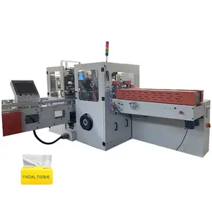 High quality automatic tissue paper packing machine for facial tissue production line