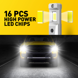 Auxito 9006 LED Headlight <b>Bulbs</b> Conversion Kit Low Beam Super <b>White</b> Lights Pack of 2 Adjustable Light <b>Bulb</b> - Product Image 5