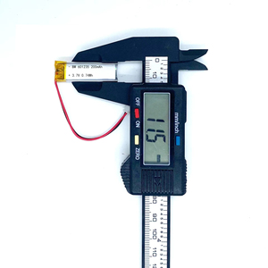 Small Width Lipo Battery BW601235 200mah 3.7v Rechargeable in Stock Brand for Camera Wireless Mouse <strong>Alcohol</strong> <strong>Tester</strong> - Product Image 5