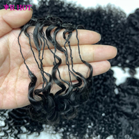 Extensions de cheveux humains 100% naturels vietnamiens pour tresses bohèmes, pré-bouclées, bouclées birmanes, nœuds miracle, cheveux humains au crochet effet plume